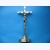 Krzyż metalowy stojący z mosiądzu.Duży 40 cm.Wersja LUX-20%
